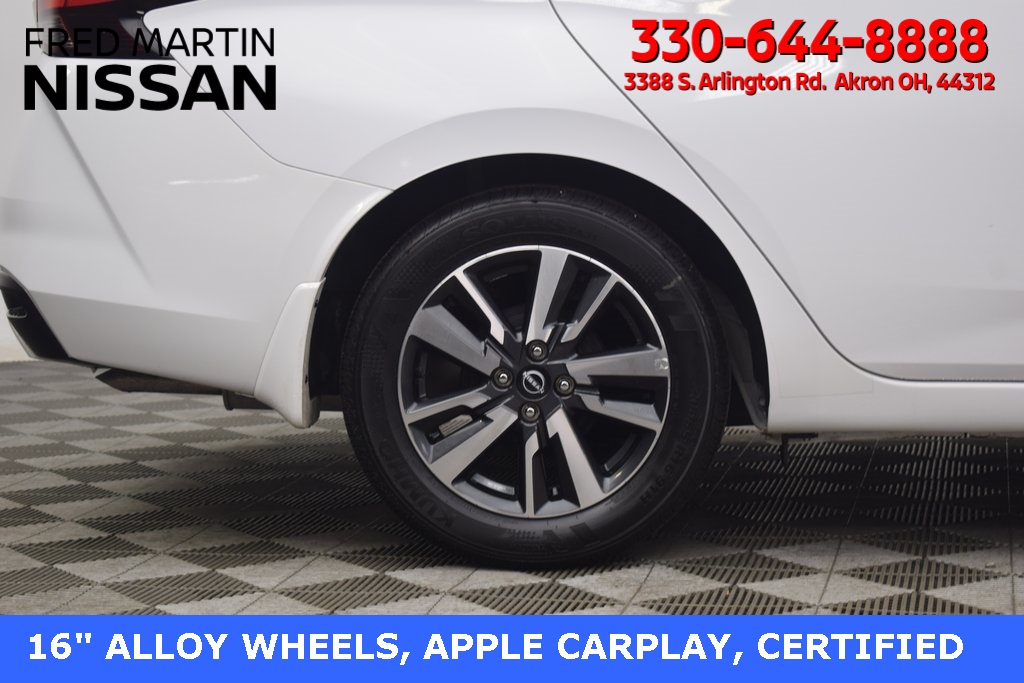 used 2025 Nissan Versa car, priced at $18,240