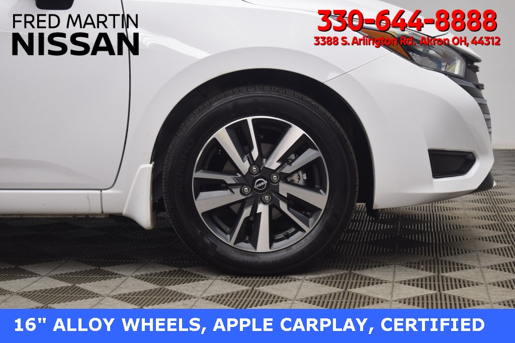 used 2025 Nissan Versa car, priced at $18,240