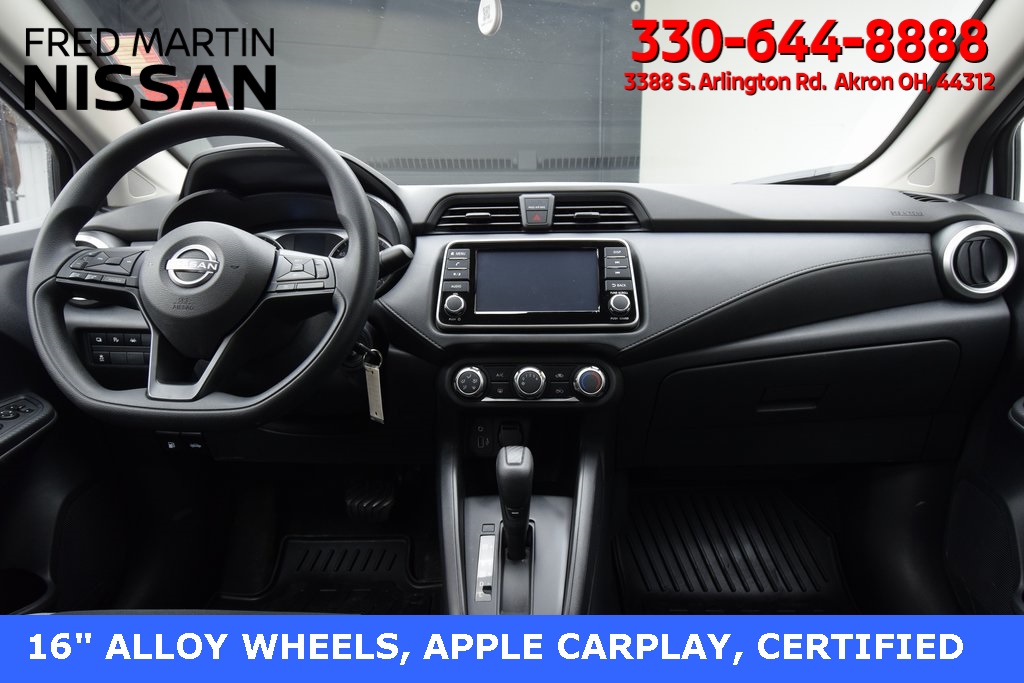 used 2025 Nissan Versa car, priced at $18,240