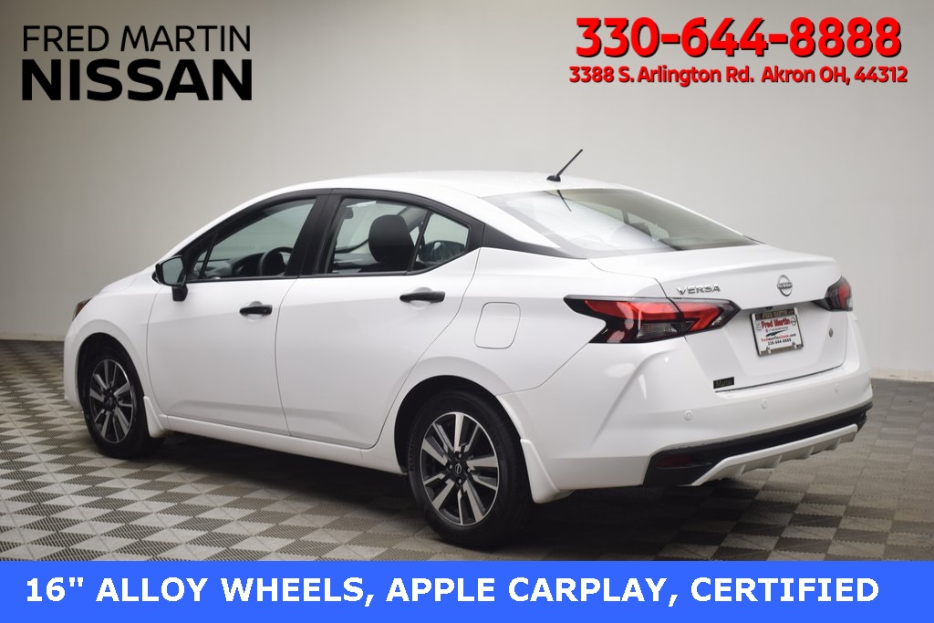 used 2025 Nissan Versa car, priced at $18,240