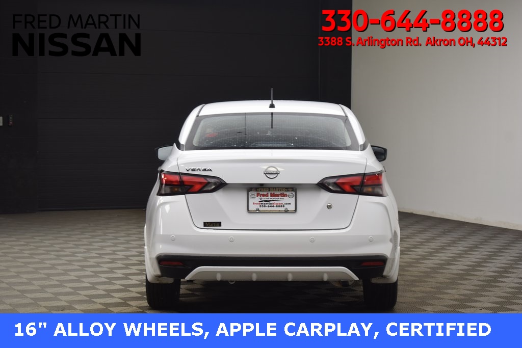 used 2025 Nissan Versa car, priced at $18,240