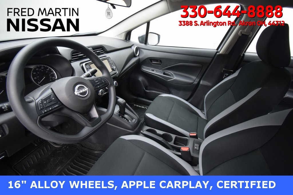 used 2025 Nissan Versa car, priced at $18,240