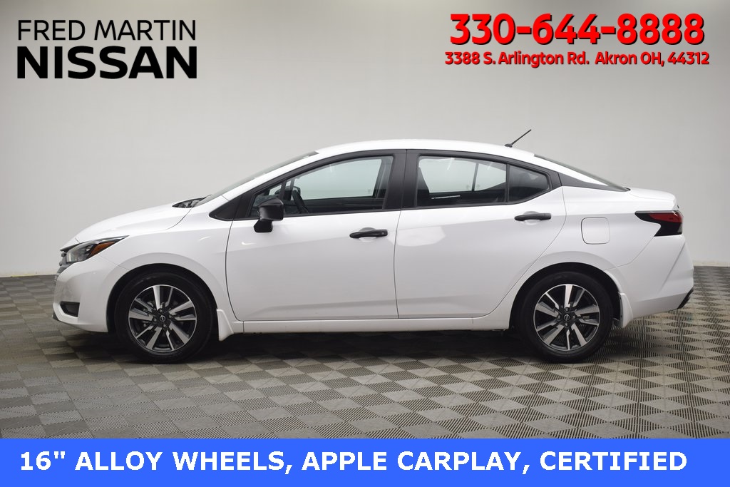 used 2025 Nissan Versa car, priced at $18,240
