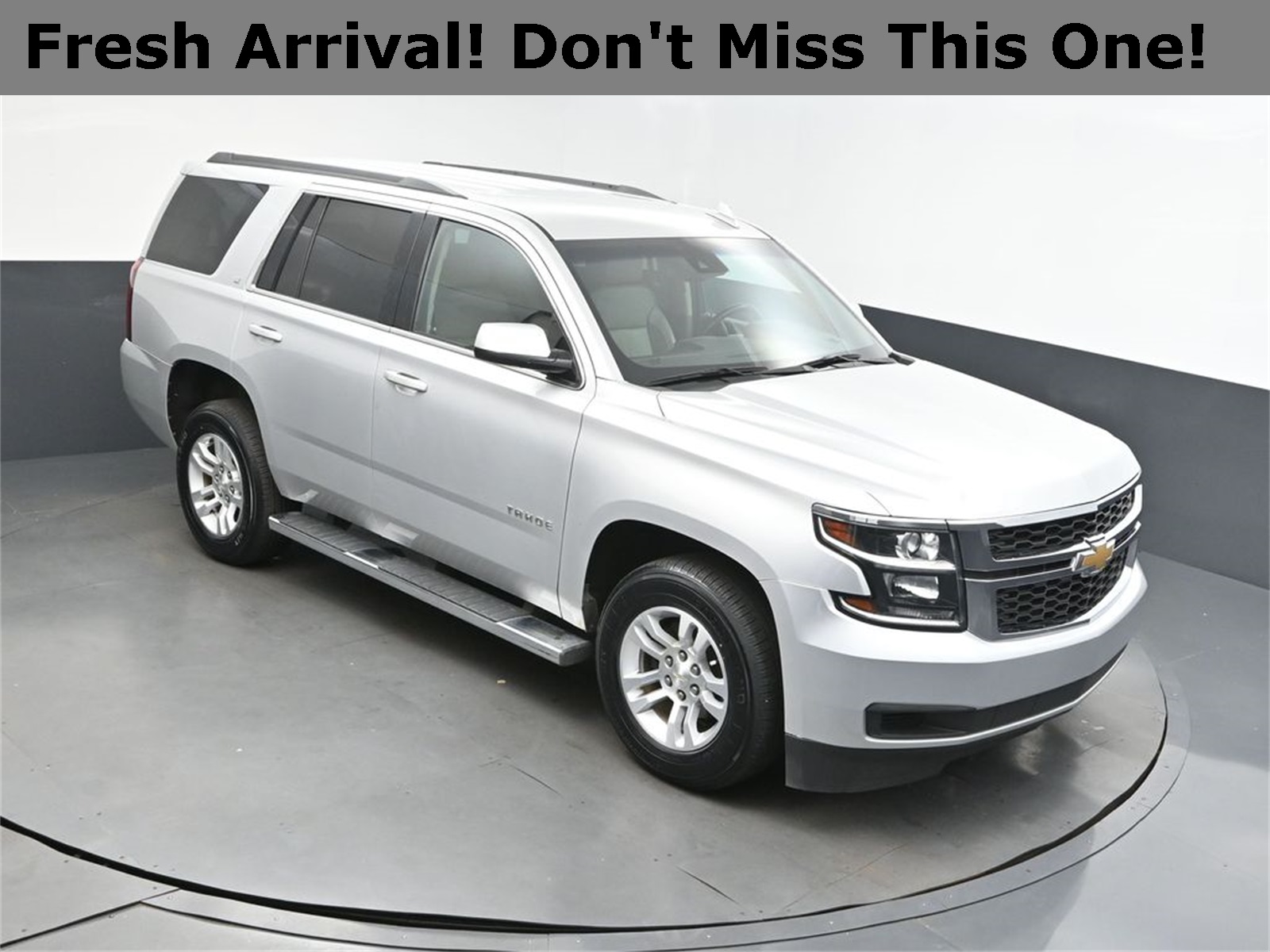 2019 Silver Ice Metallic Chevrolet Tahoe LT RWD SUV