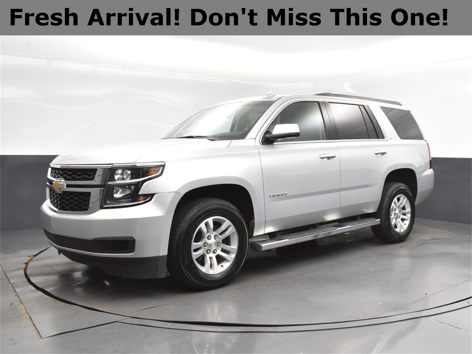 2019 Silver Ice Metallic Chevrolet Tahoe LT RWD SUV