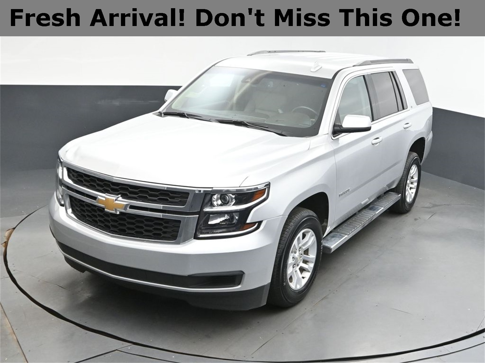 2019 Silver Ice Metallic Chevrolet Tahoe LT RWD SUV