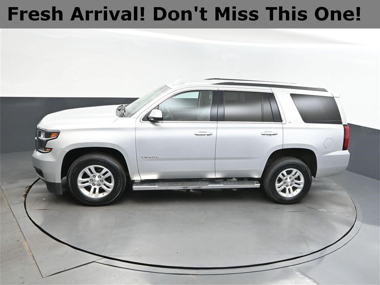 2019 Silver Ice Metallic Chevrolet Tahoe LT RWD SUV