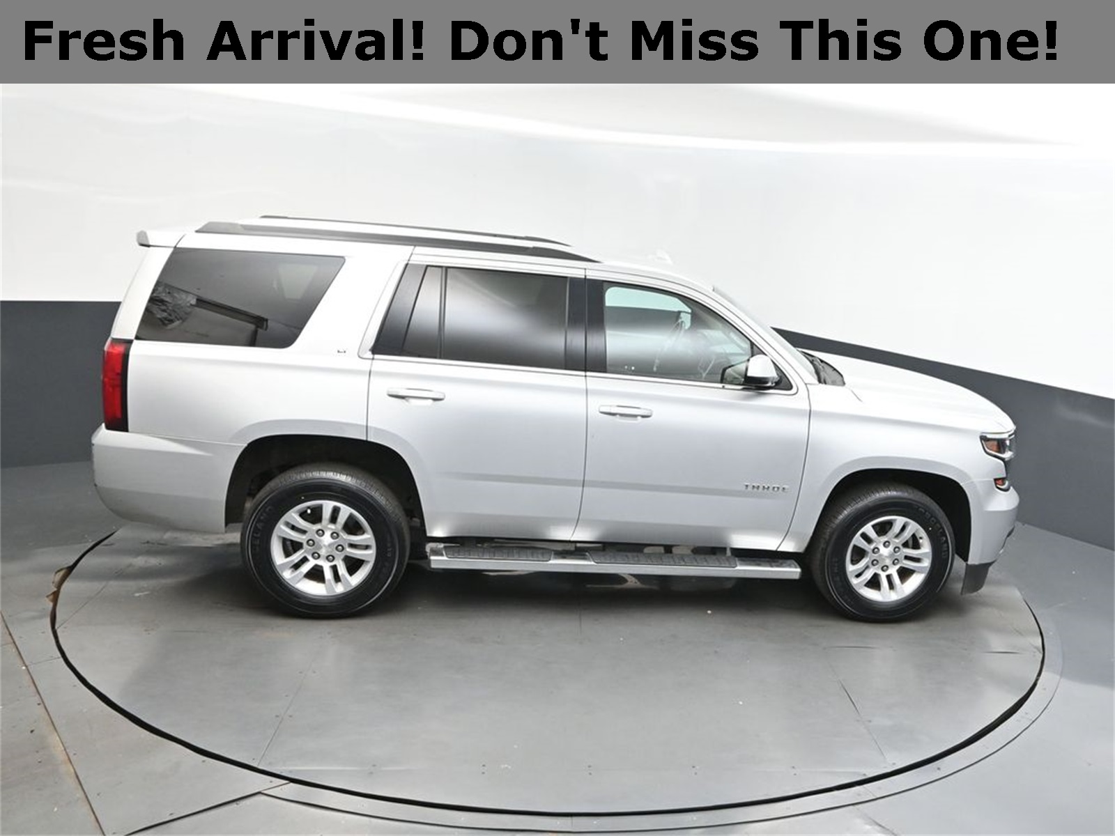 2019 Silver Ice Metallic Chevrolet Tahoe LT RWD SUV