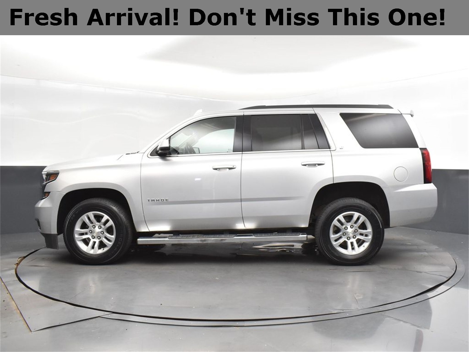 2019 Silver Ice Metallic Chevrolet Tahoe LT RWD SUV