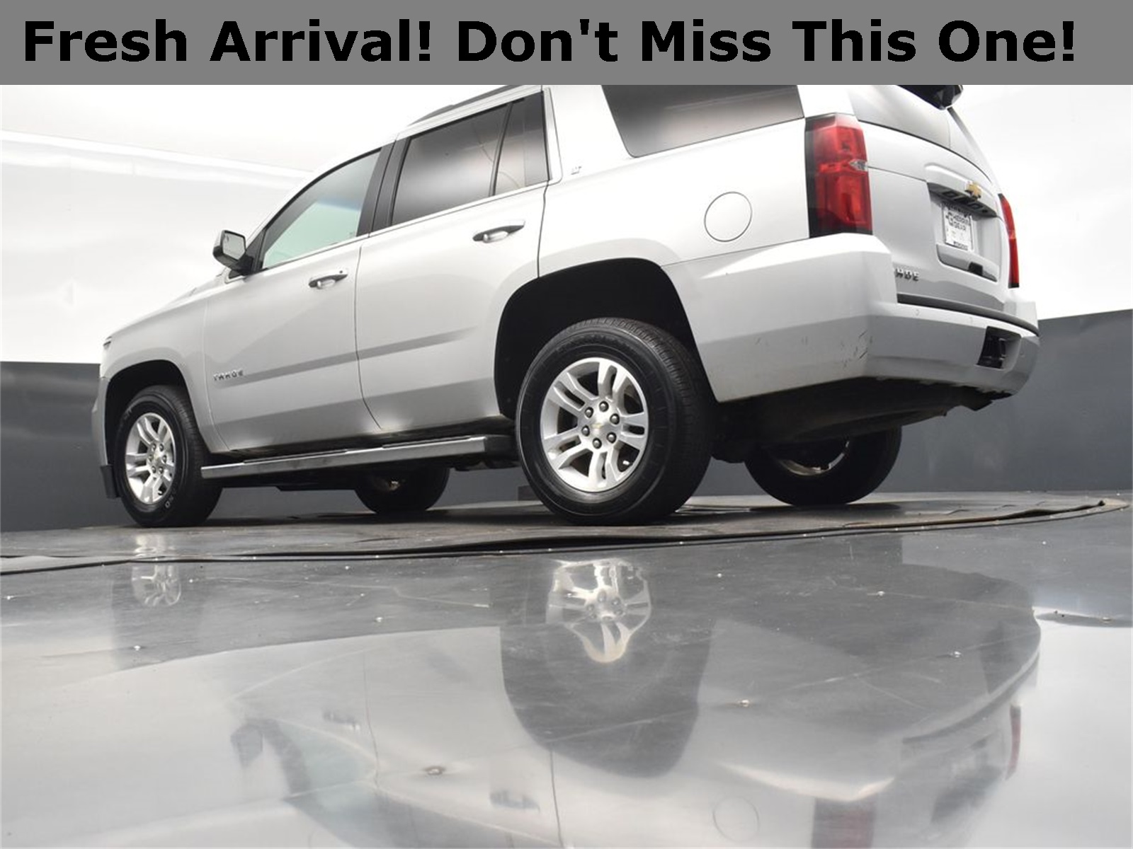 2019 Silver Ice Metallic Chevrolet Tahoe LT RWD SUV