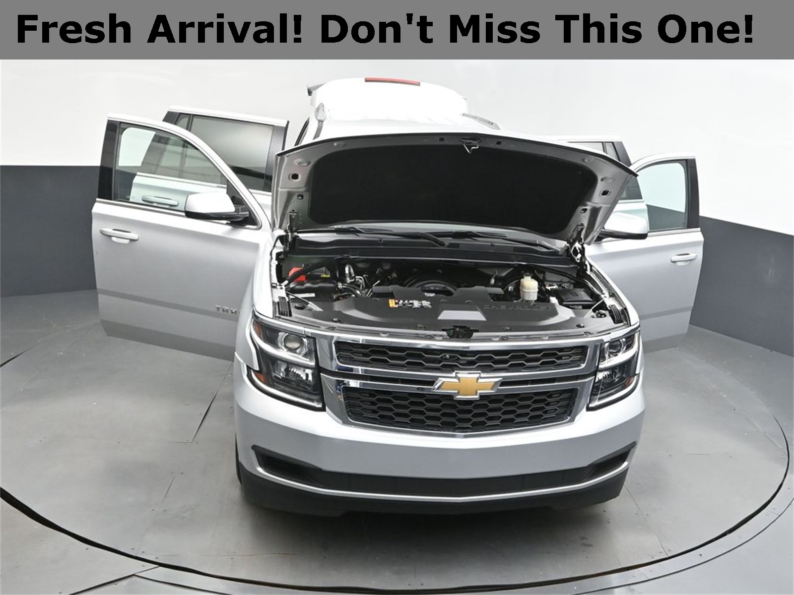 2019 Silver Ice Metallic Chevrolet Tahoe LT RWD SUV