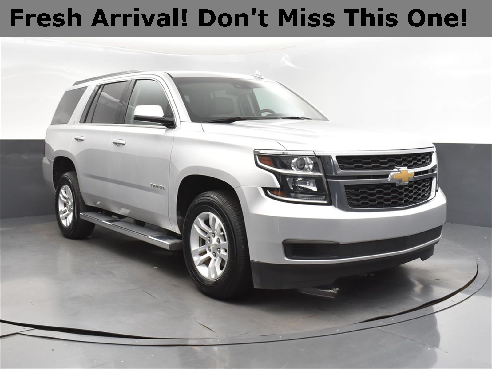 2019 Silver Ice Metallic Chevrolet Tahoe LT RWD SUV