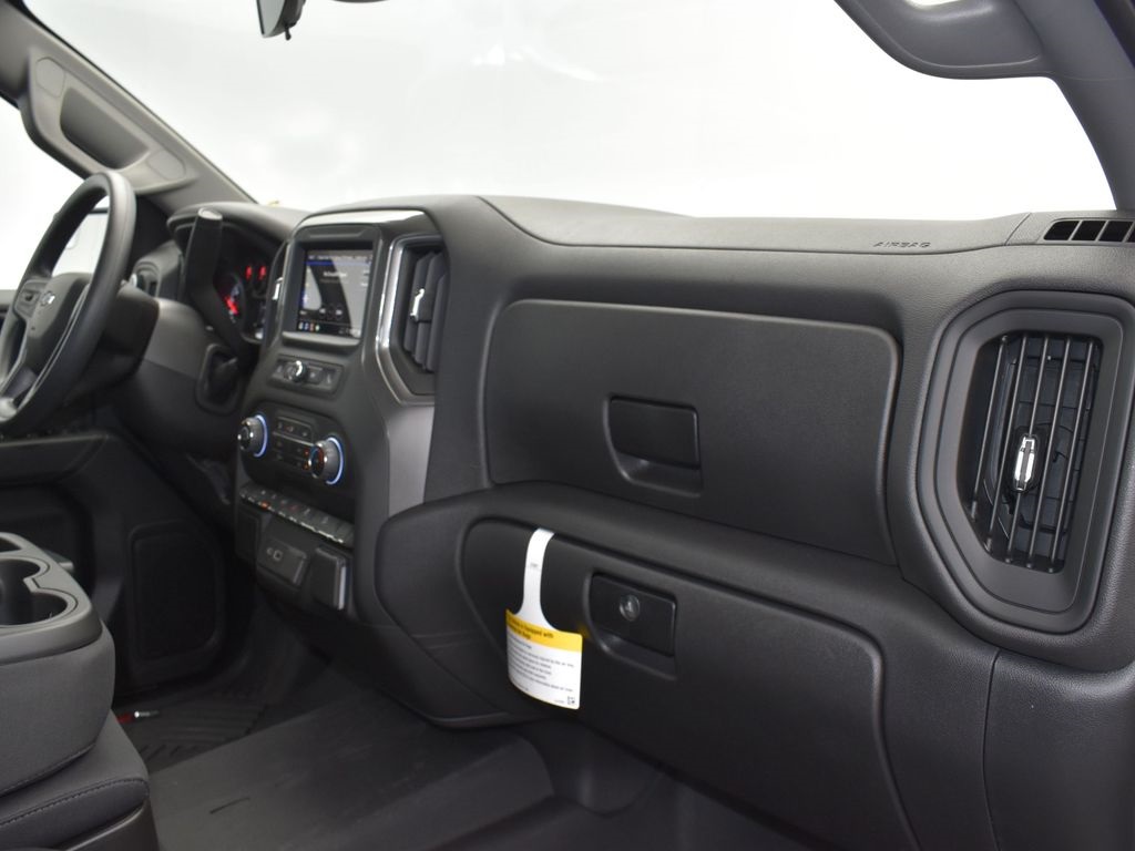 2025 Summit White Chevrolet Silverado 1500 Custom Trail Boss 4X4 Truck