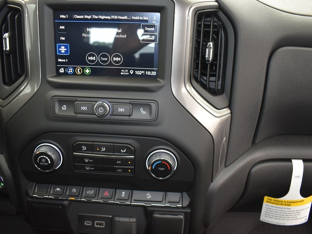 2025 Summit White Chevrolet Silverado 1500 Custom Trail Boss 4X4 Truck