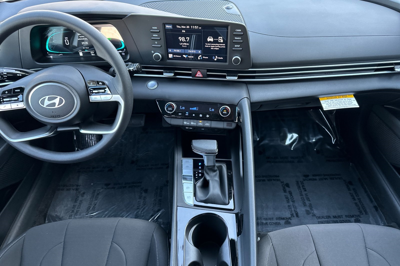 Elantra Hybrid Blue