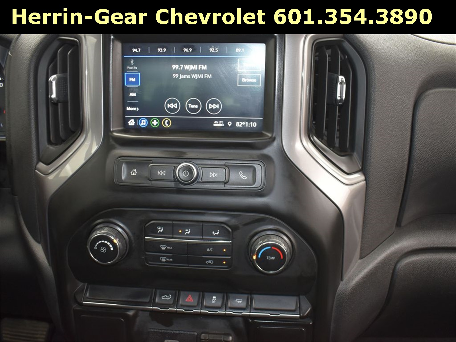 2020 Silver Ice Metallic Chevrolet Silverado 1500 Custom RWD Truck