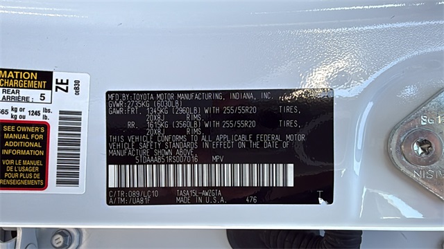 used 2024 Toyota Grand Highlander car, priced at $46,389