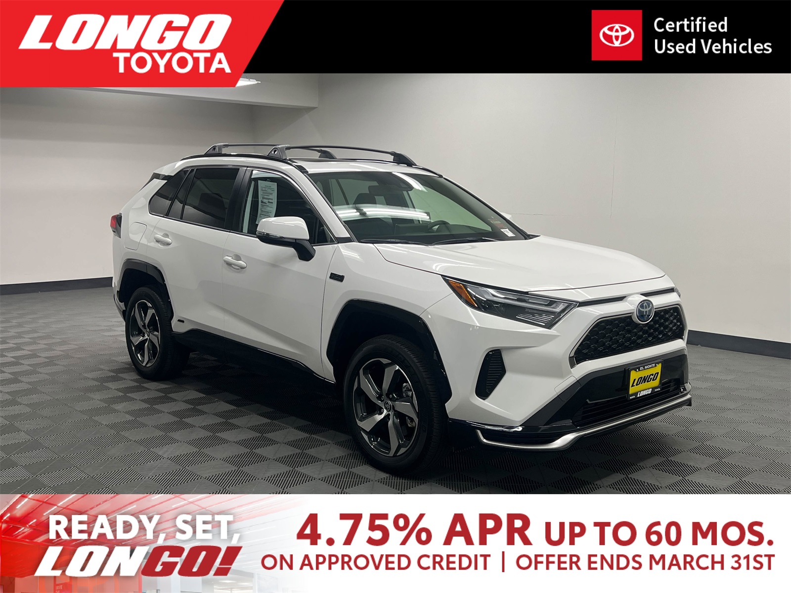 used 2024 Toyota RAV4 Prime car, priced at $39,888