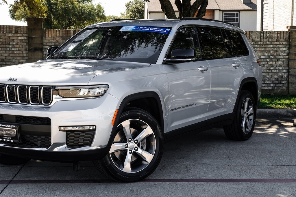 used 2021 Jeep Grand Cherokee L car, priced at $28,129