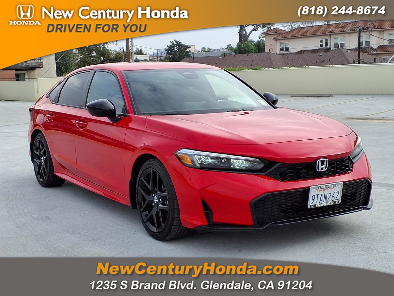 used 2025 Honda Civic car, priced at $24,719