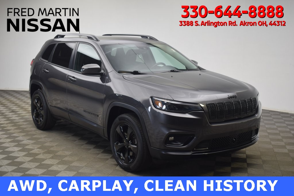 used 2021 Jeep Cherokee car, priced at $21,497