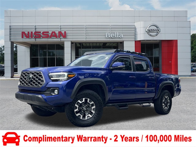 2023 Blue Crush Metallic Toyota Tacoma 4WD TRD Off-Road Truck
