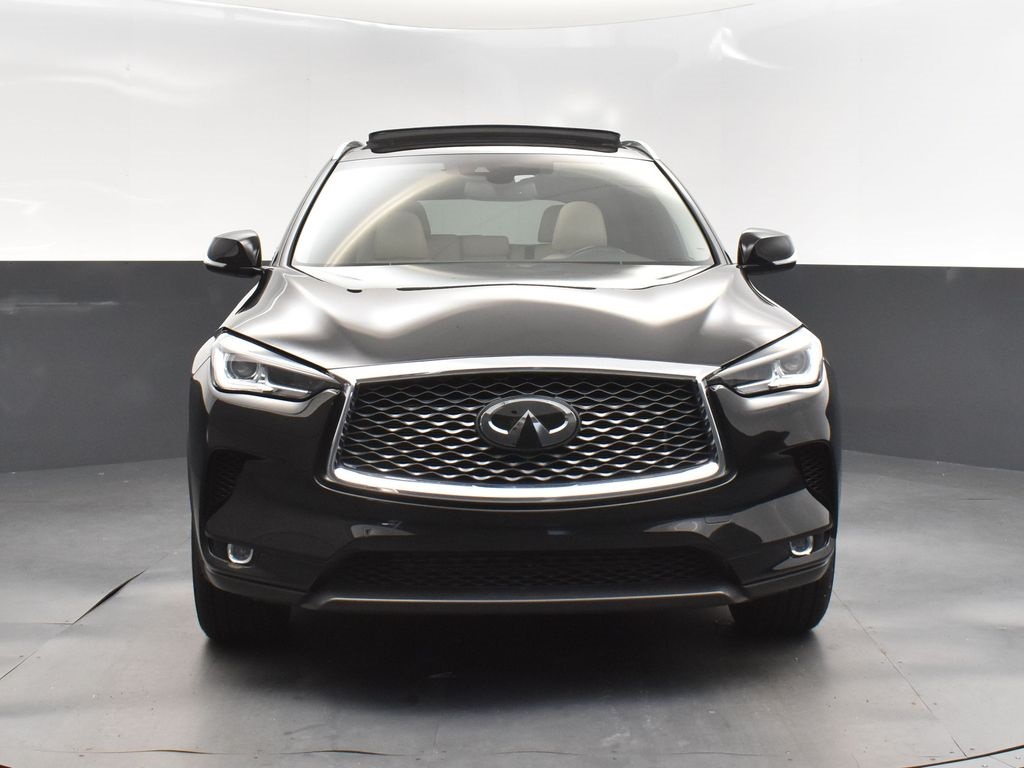 2022 Black Obsidian Infiniti QX50 LUXE FWD SUV