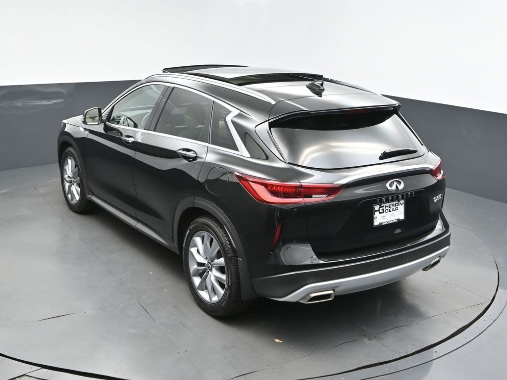 2022 Black Obsidian Infiniti QX50 LUXE FWD SUV