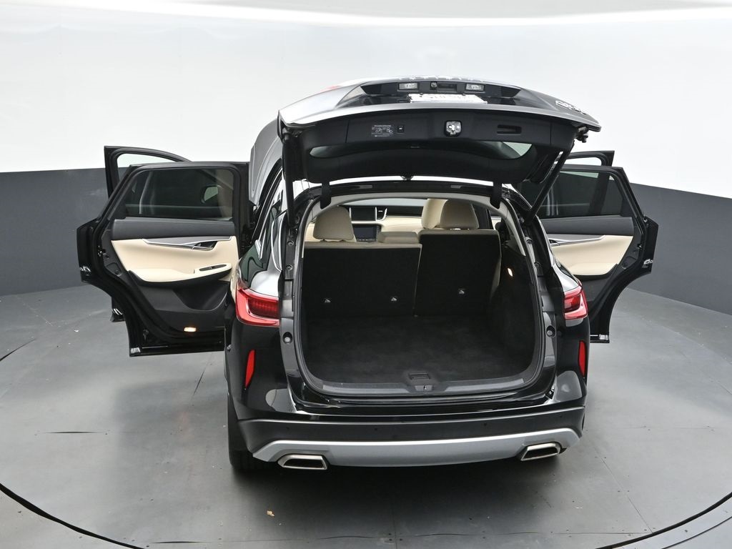 2022 Black Obsidian Infiniti QX50 LUXE FWD SUV
