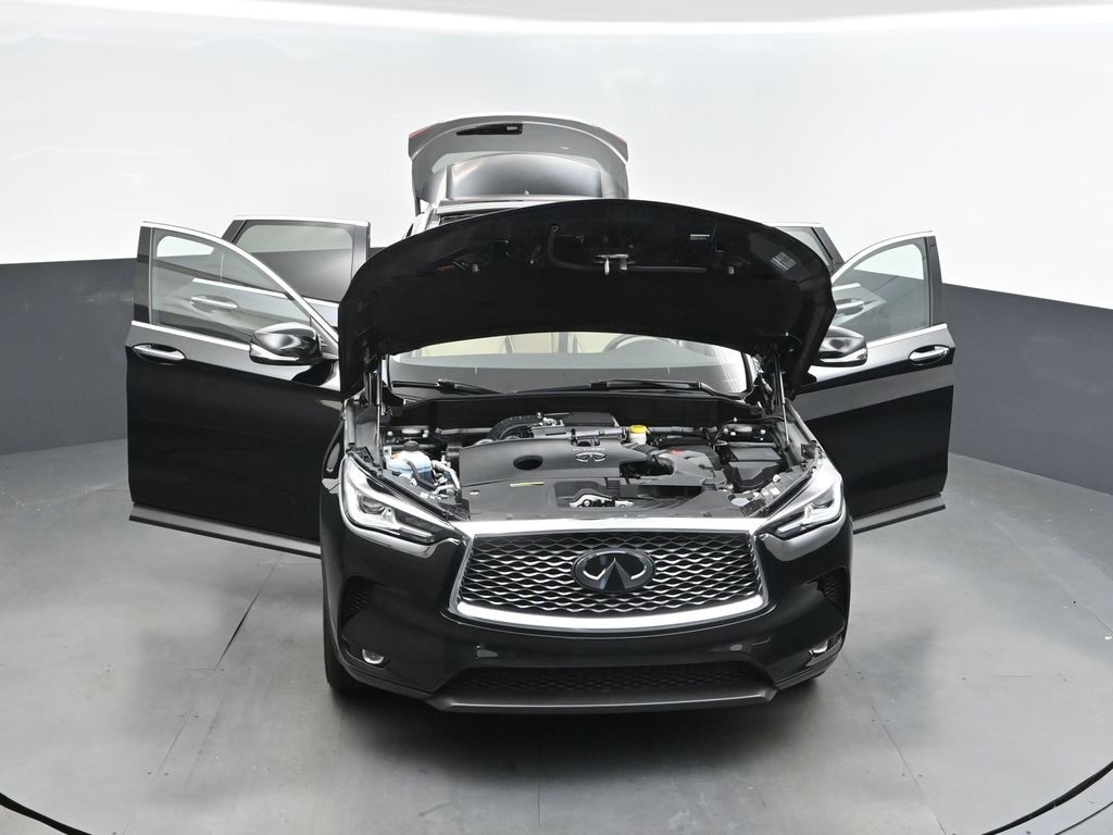 2022 Black Obsidian Infiniti QX50 LUXE FWD SUV