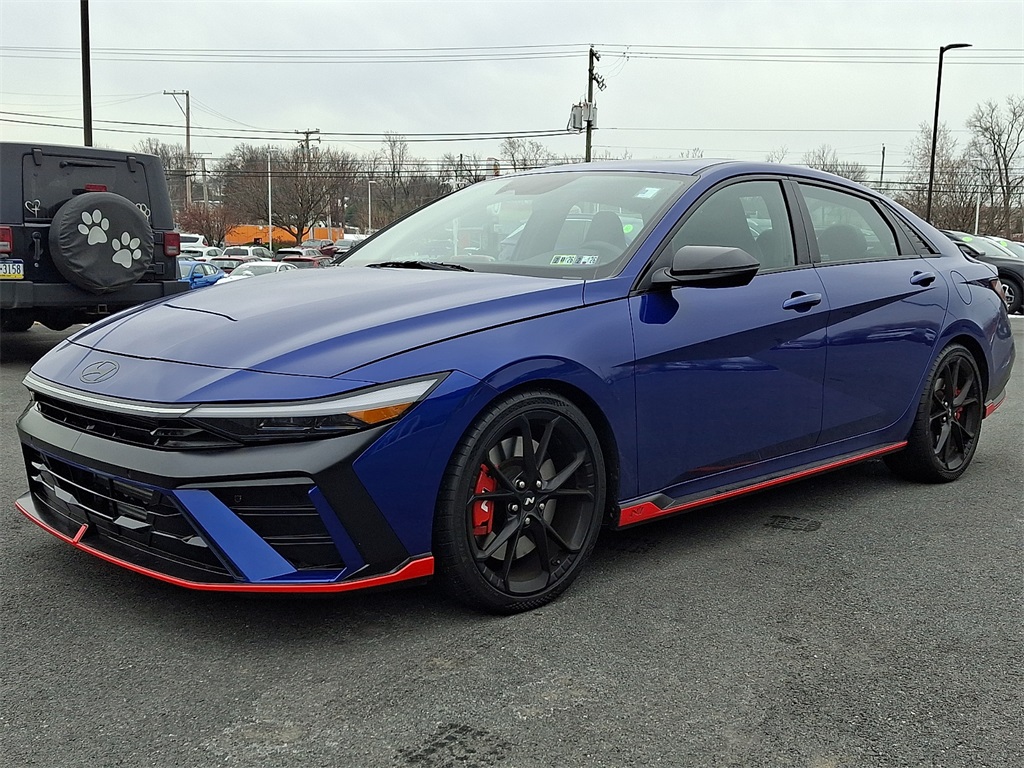 used 2025 Hyundai Elantra N car, priced at $31,650