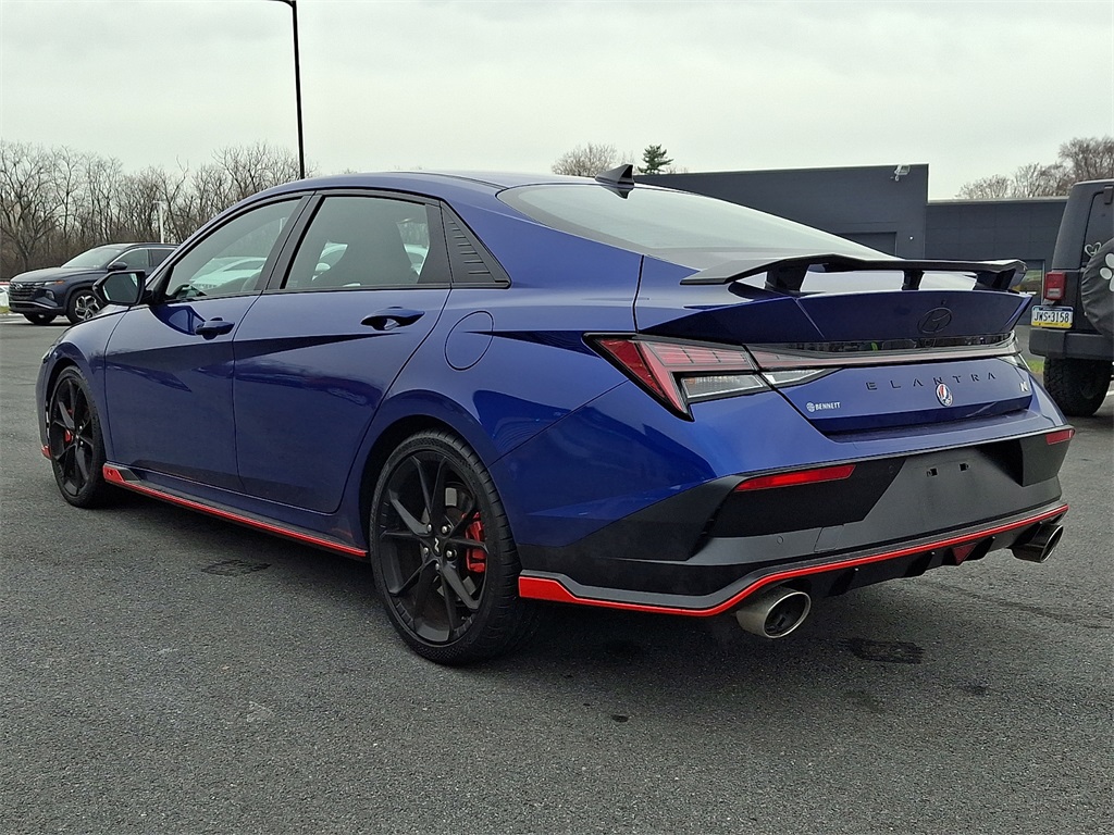 used 2025 Hyundai Elantra N car, priced at $31,650