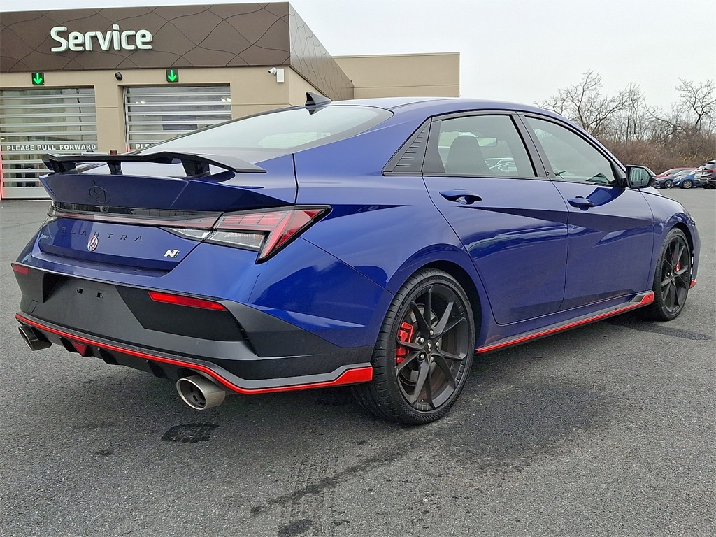 used 2025 Hyundai Elantra N car, priced at $31,650