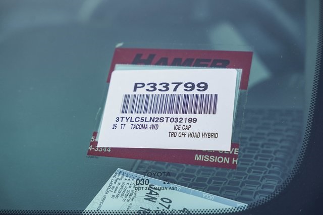 used 2025 Toyota Tacoma Hybrid car, priced at $45,592