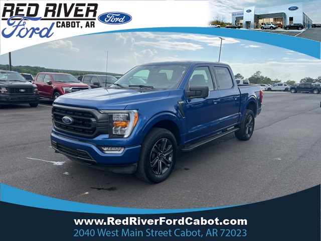 2022 Atlas Blue Metallic Ford F-150 XLT Truck