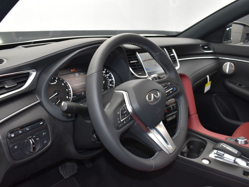 2025 White Infiniti QX55 SENSORY AWD SUV