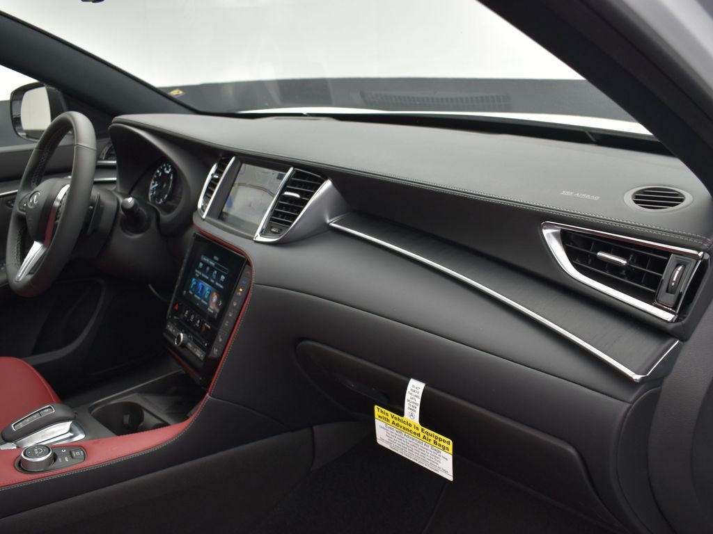 2025 White Infiniti QX55 SENSORY AWD SUV