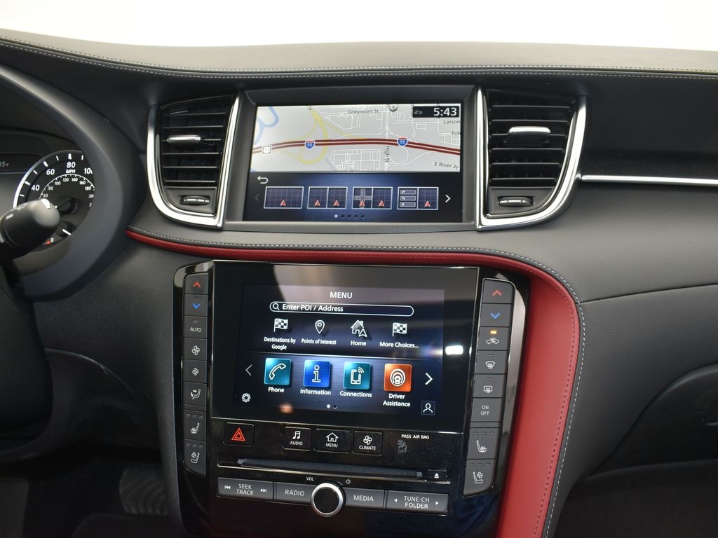 2025 White Infiniti QX55 SENSORY AWD SUV