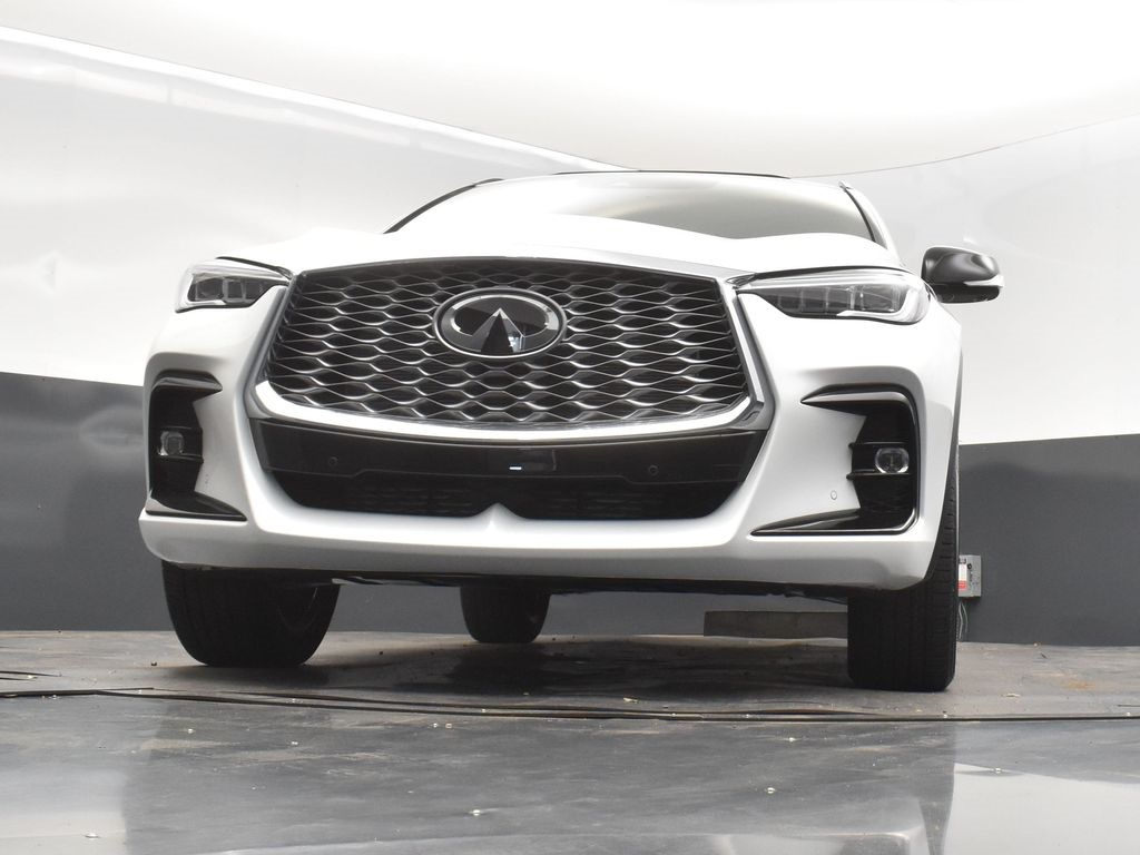 2025 White Infiniti QX55 SENSORY AWD SUV