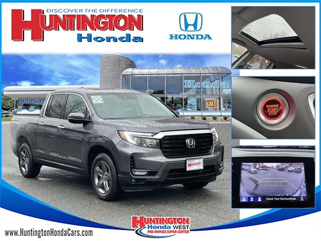 used 2022 Honda Ridgeline car, priced at $25,730