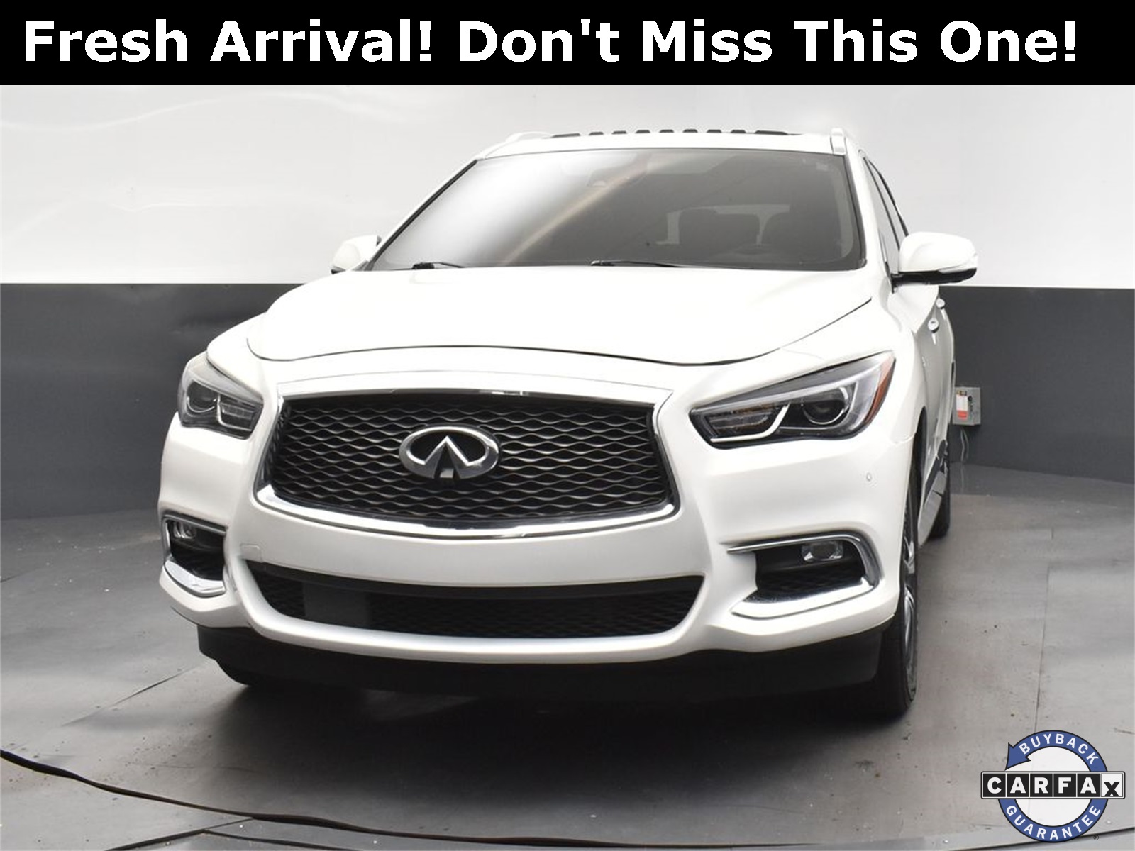 2020 Majestic White INFINITI QX60 LUXE FWD SUV