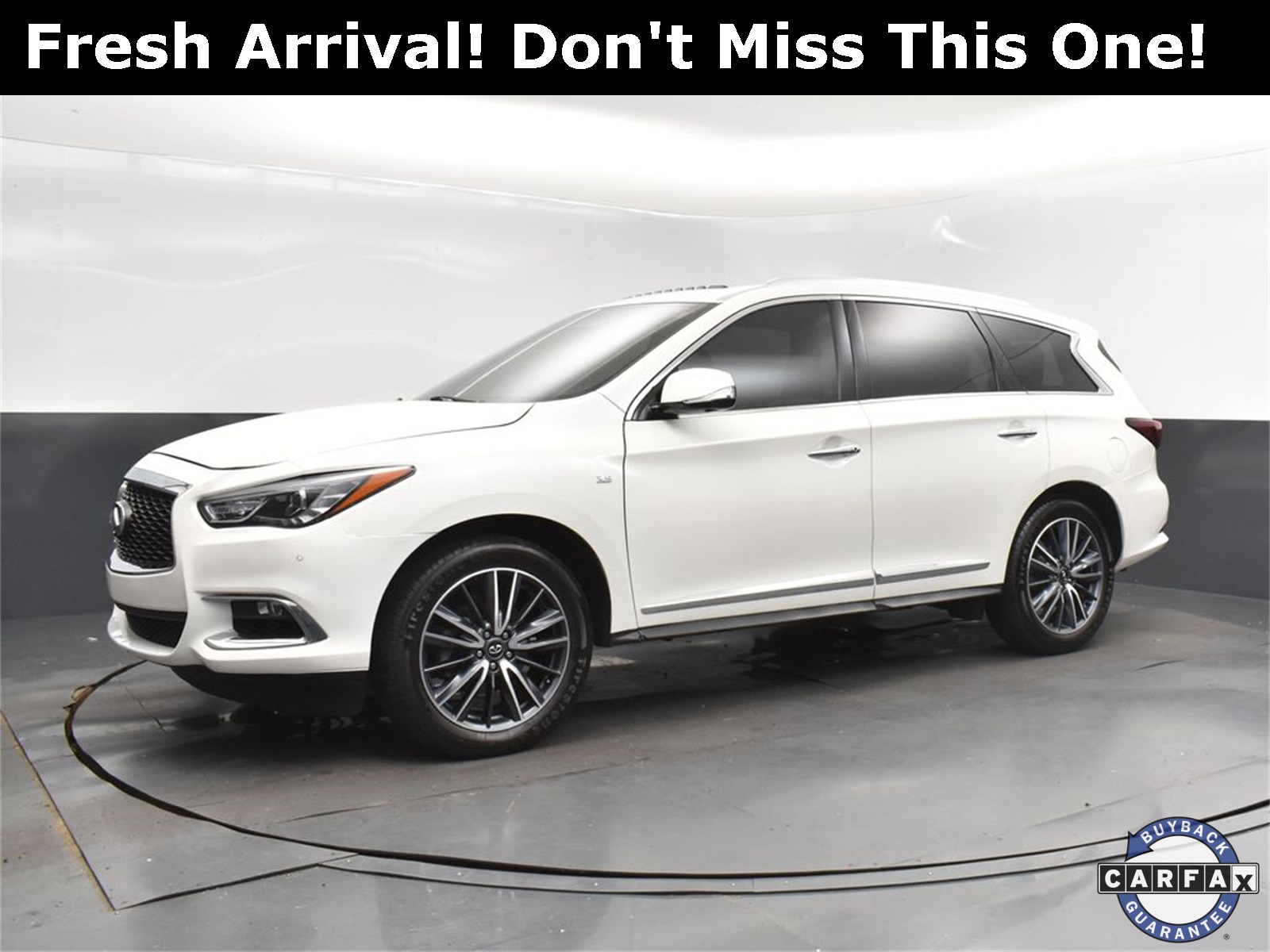 2020 Majestic White INFINITI QX60 LUXE FWD SUV