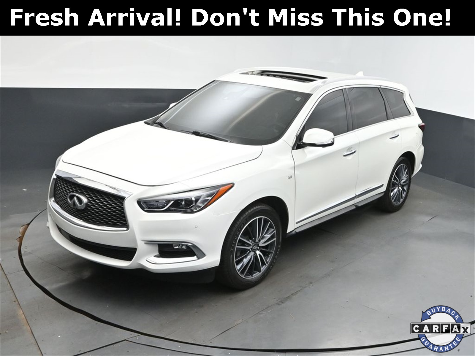 2020 Majestic White INFINITI QX60 LUXE FWD SUV