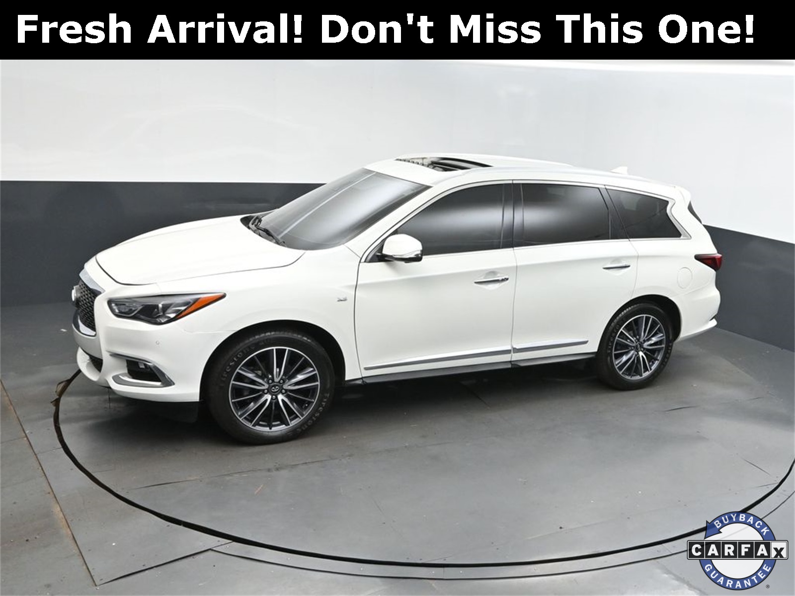 2020 Majestic White INFINITI QX60 LUXE FWD SUV