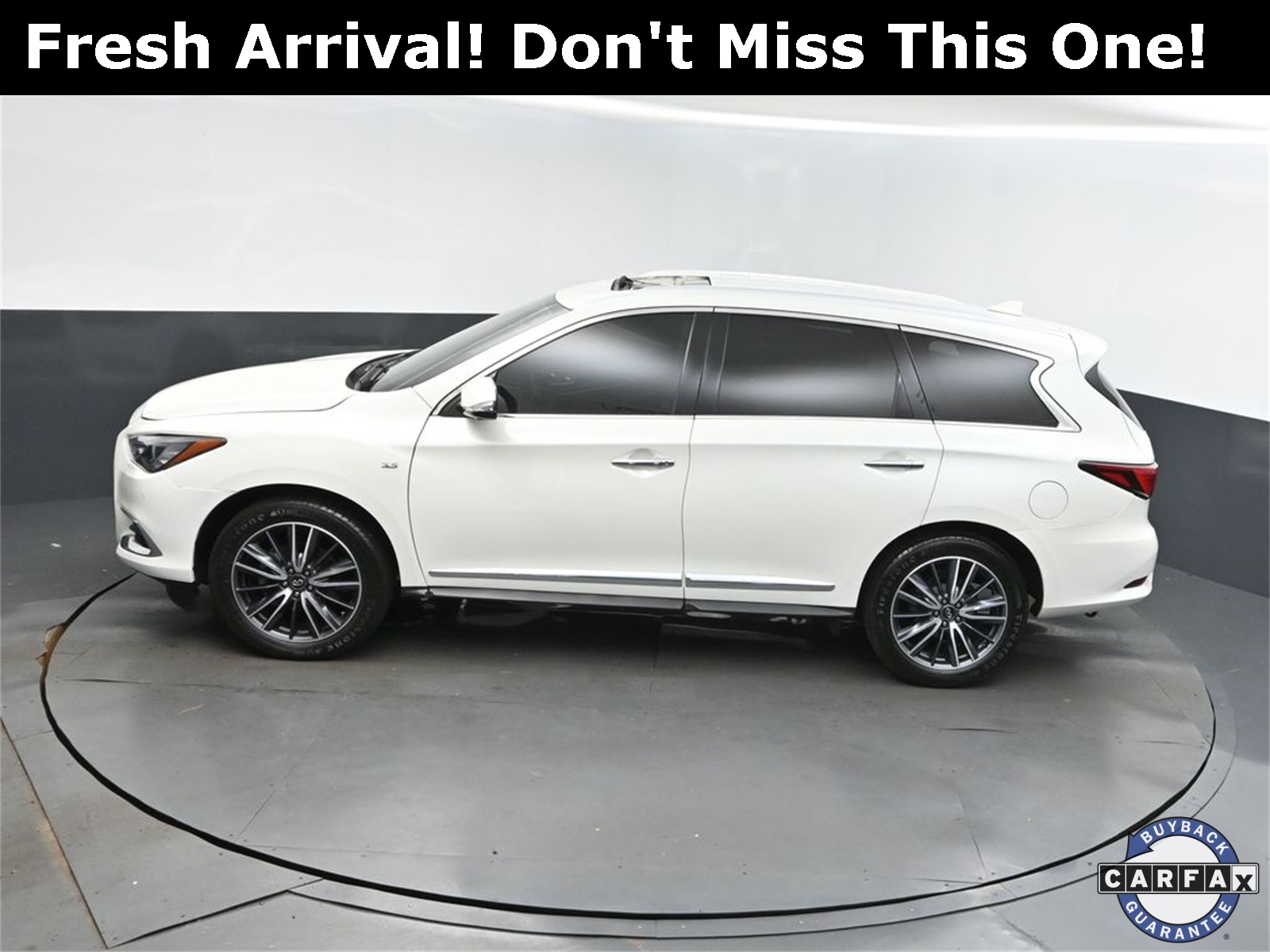 2020 Majestic White INFINITI QX60 LUXE FWD SUV