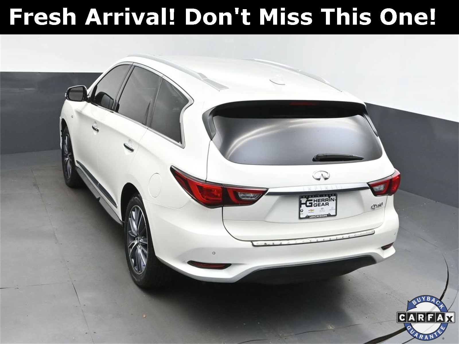 2020 Majestic White INFINITI QX60 LUXE FWD SUV