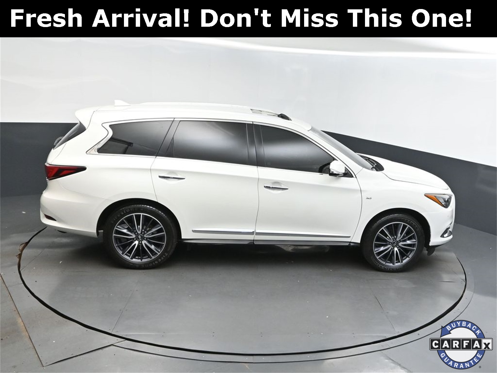 2020 Majestic White INFINITI QX60 LUXE FWD SUV