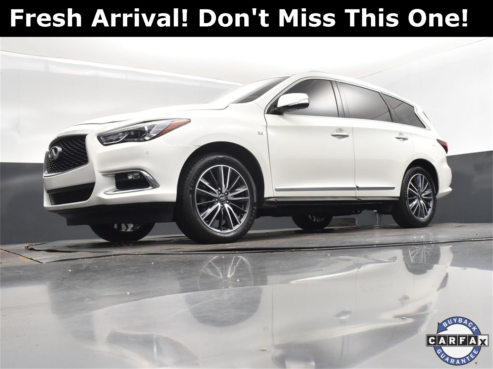 2020 Majestic White INFINITI QX60 LUXE FWD SUV