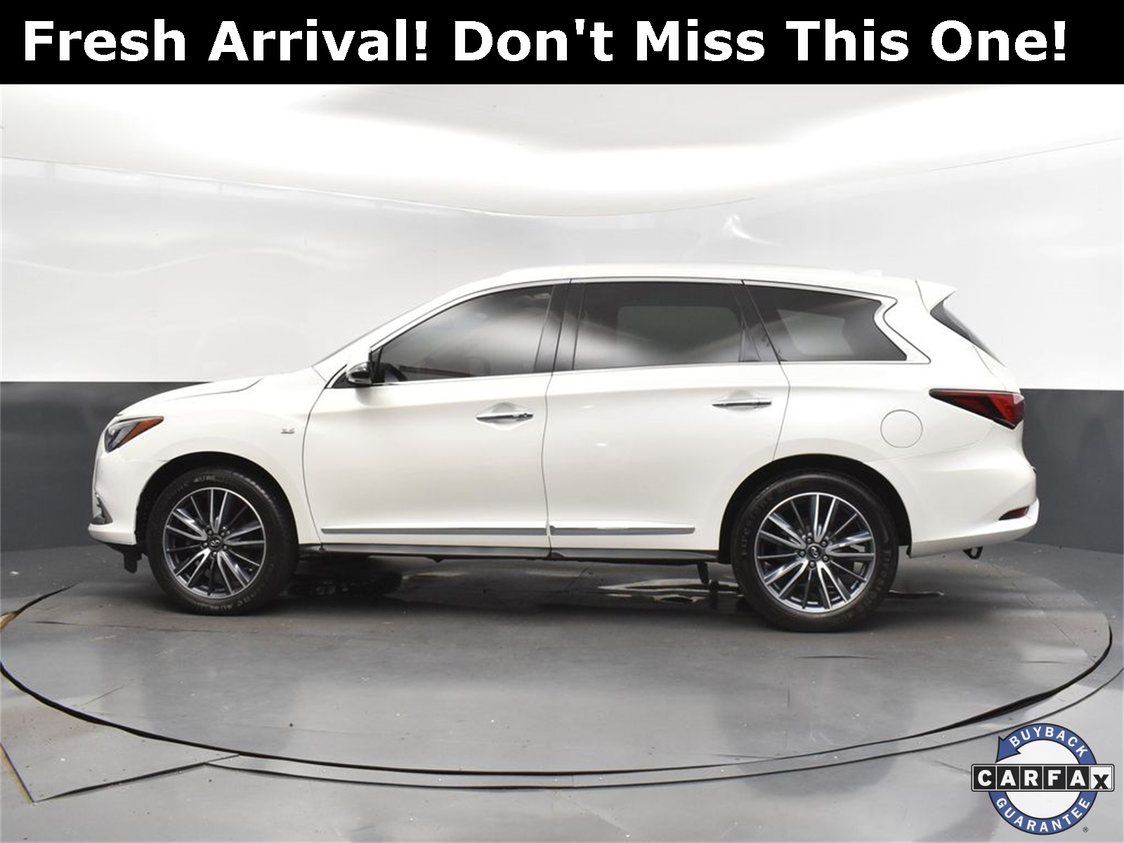2020 Majestic White INFINITI QX60 LUXE FWD SUV
