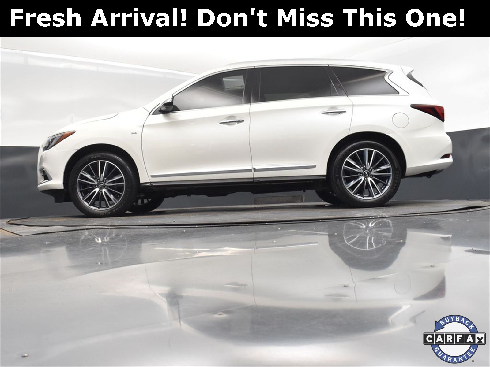 2020 Majestic White INFINITI QX60 LUXE FWD SUV